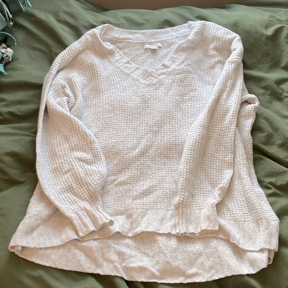 American Eagle over sized grey sweater - Picture 2 of 2